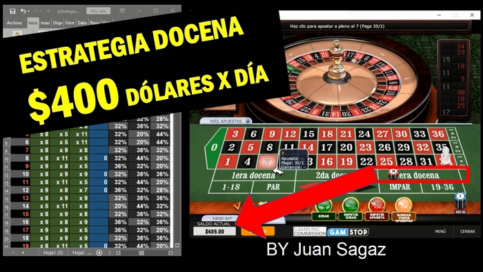 Estrategia Docenas - Juan Sagaz / Ruletpro5