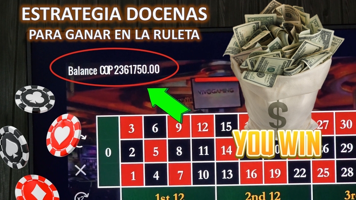 Ganar a las docenas en la ruleta